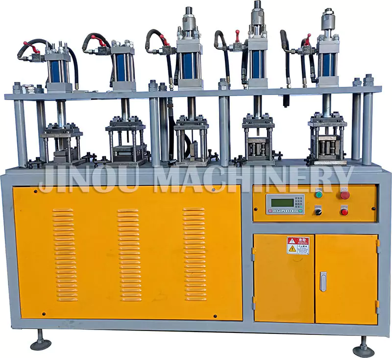 Multi Work Station Punching Machine For Aluminium and FRP A Type Ladder