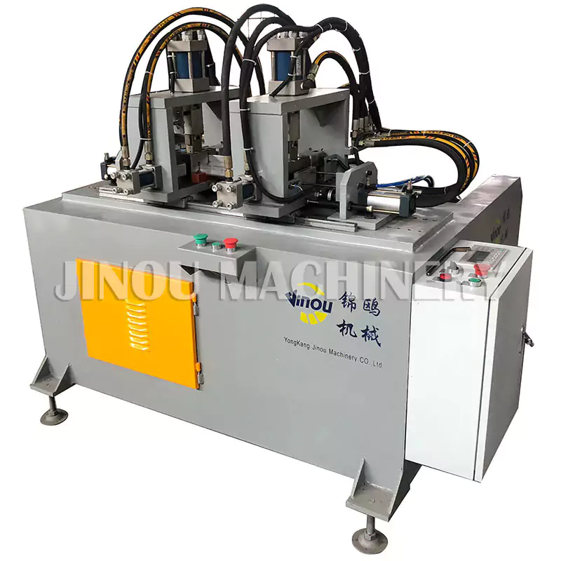 Dual Head Step Punching And Cutting Machine