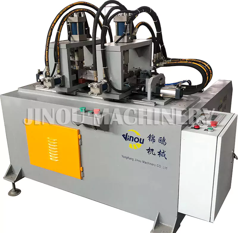 Dual Head Step Punching And Cutting Machine