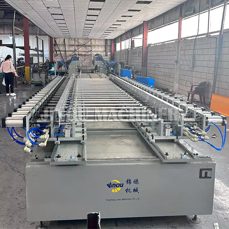 Galvanized Cable Ladder Making Machine - 26 Pair Inserting Machine