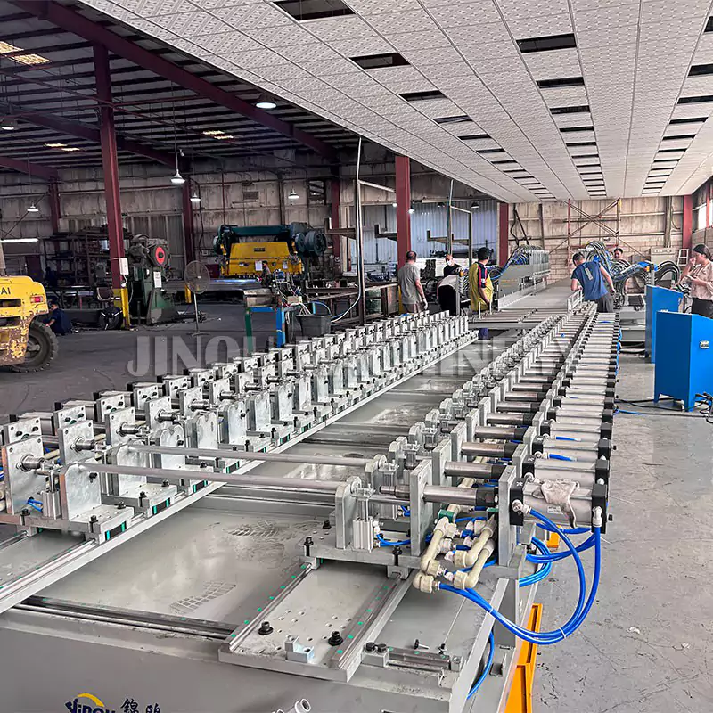 Galvanized Cable Ladder Making Machine - 26 Pair Inserting Machine