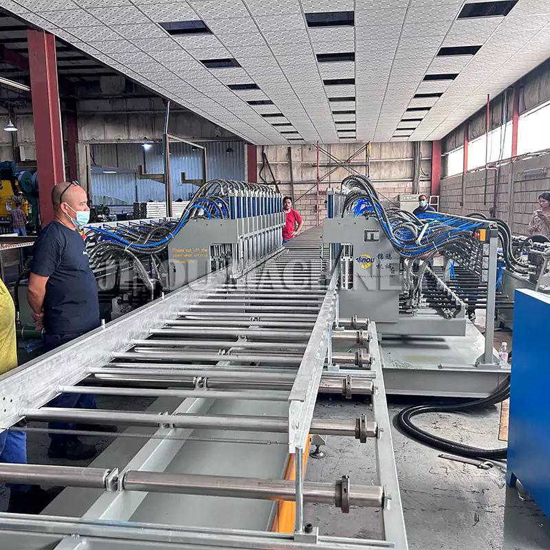 Fully Automatic Cable Ladder Making Machine