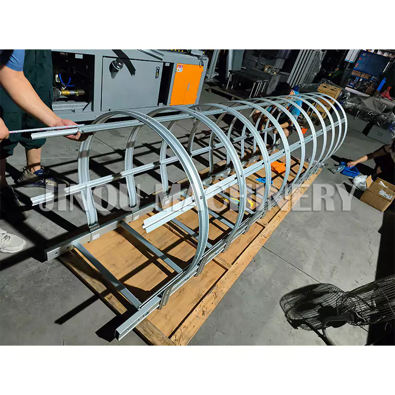 Bending Machine For The Cage Ladder ,Cage Ladder Making Machines