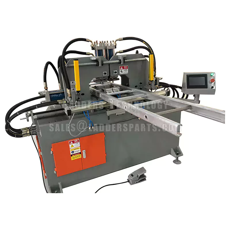 Ladder Crimping Machine For D Rungs Frp ,Aluminium Ladders Outside Riveting .Lad