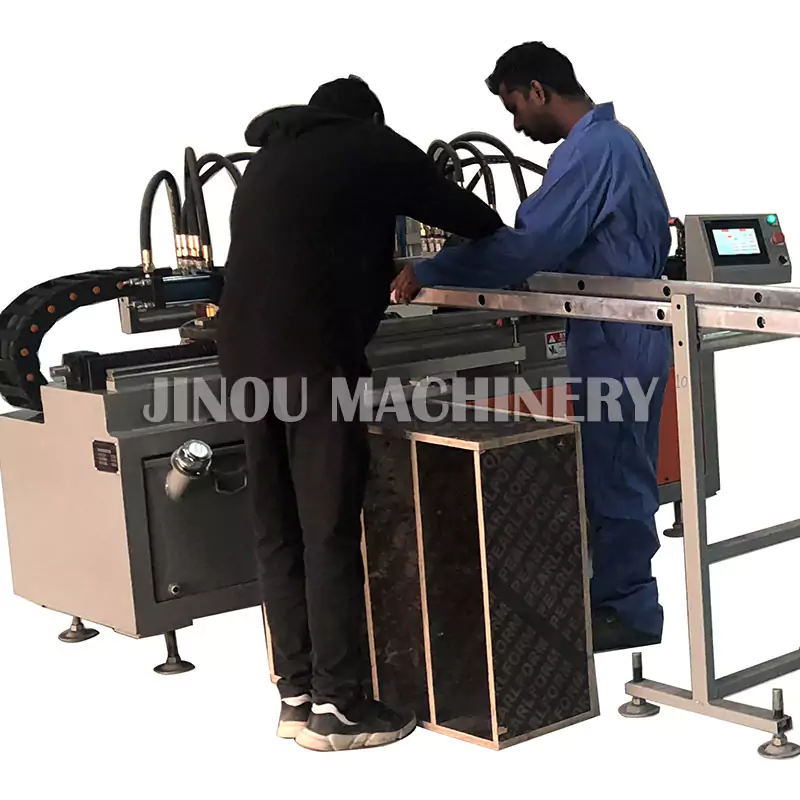 CNC Ladder Riveting Machine to Make the Inside of Galvanizing Steel Ladder