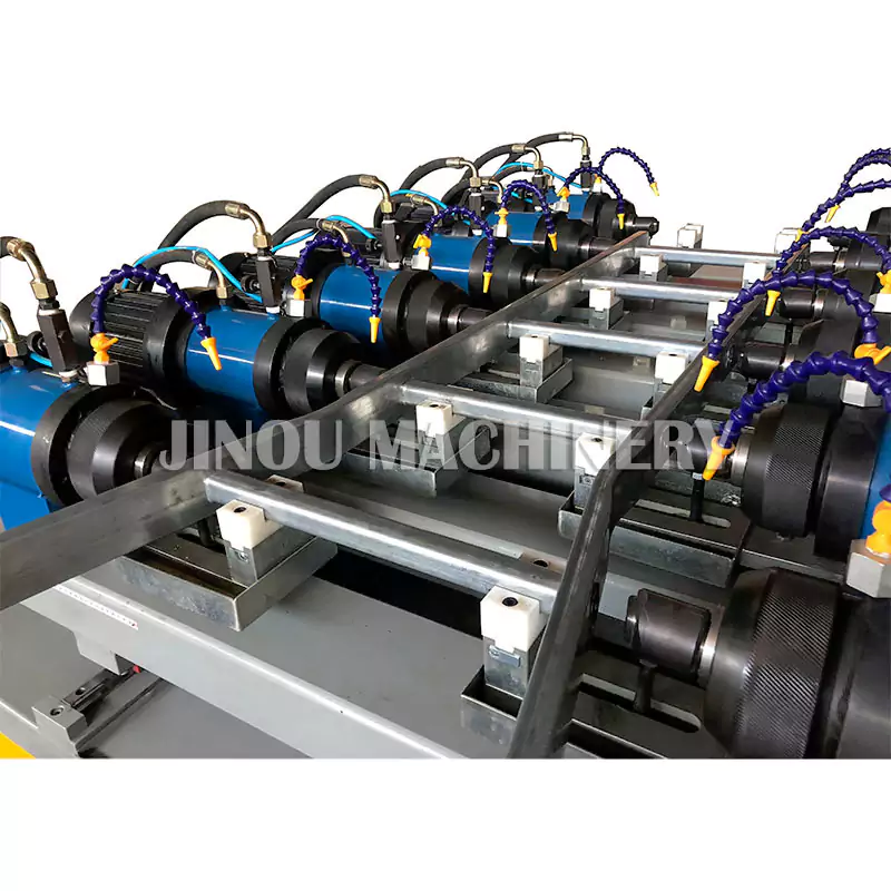 Multi Work Station Ladder Crimping Machine for the Galvanizing Steel Ladder