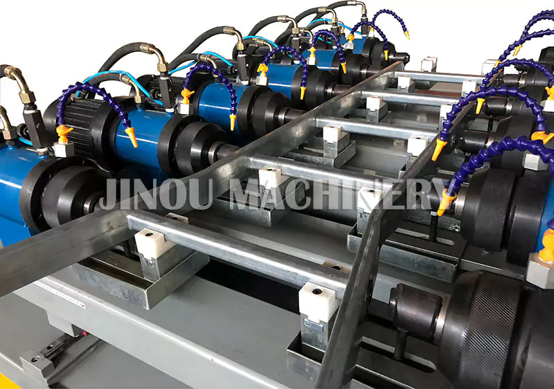 Multi Work Station Ladder Crimping Machine for the Galvanizing Steel Ladder