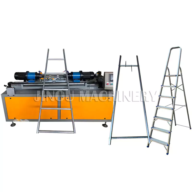 CNC Ladder Riveting Machine for the Step Ladder Rear Rail Inside Part