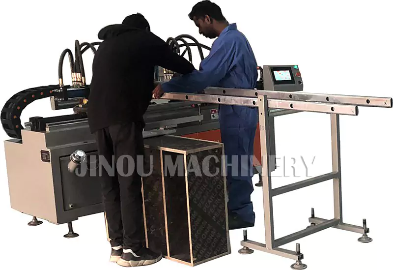 CNC Ladder Riveting Machine to Make the Aluminium Multi Functional Ladders