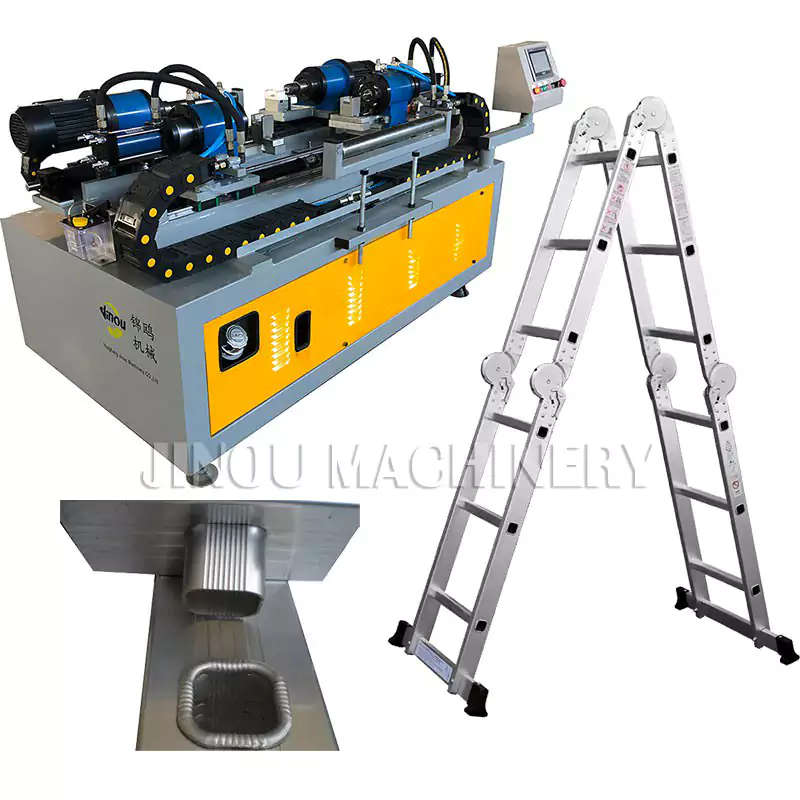 2 in 1 CNC Expanding and Riveting Machine for the A Type Straight Ladder