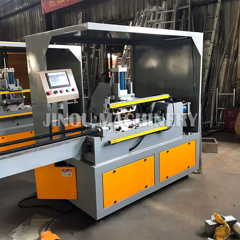 Dual Head end Forming Machine for the Aluminium Scaffoldings