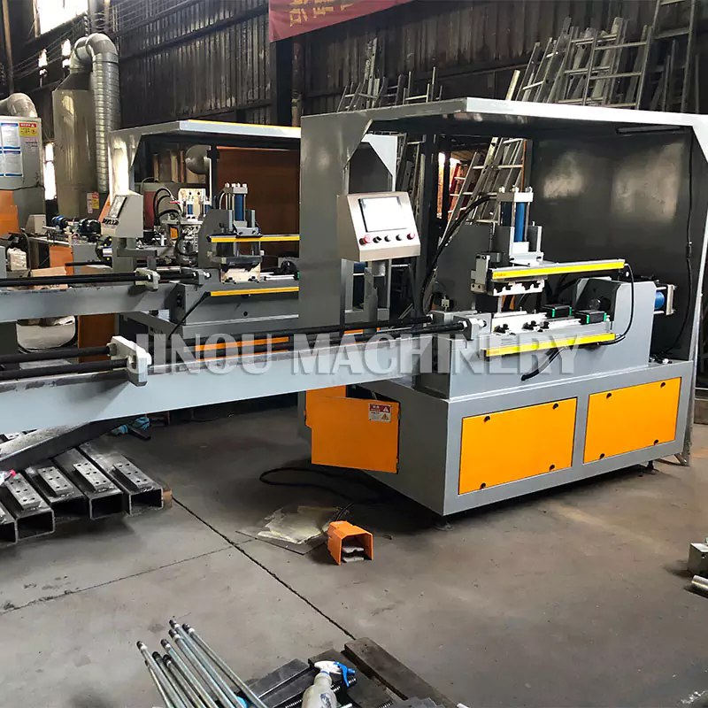 Dual Head end Forming Machine for the Aluminium Scaffoldings