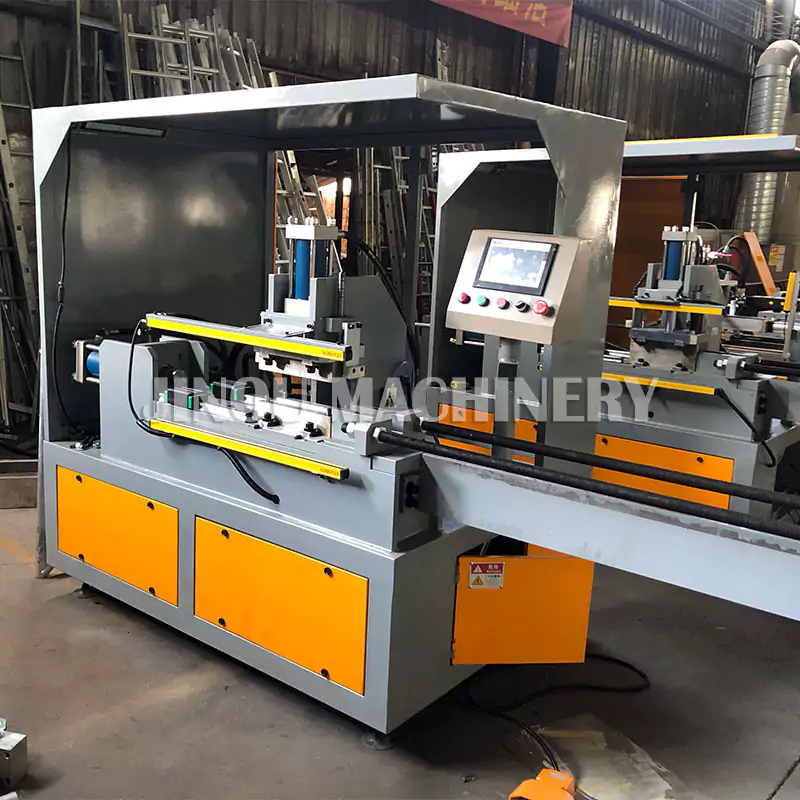 Dual Head end Forming Machine for the Aluminium Scaffoldings